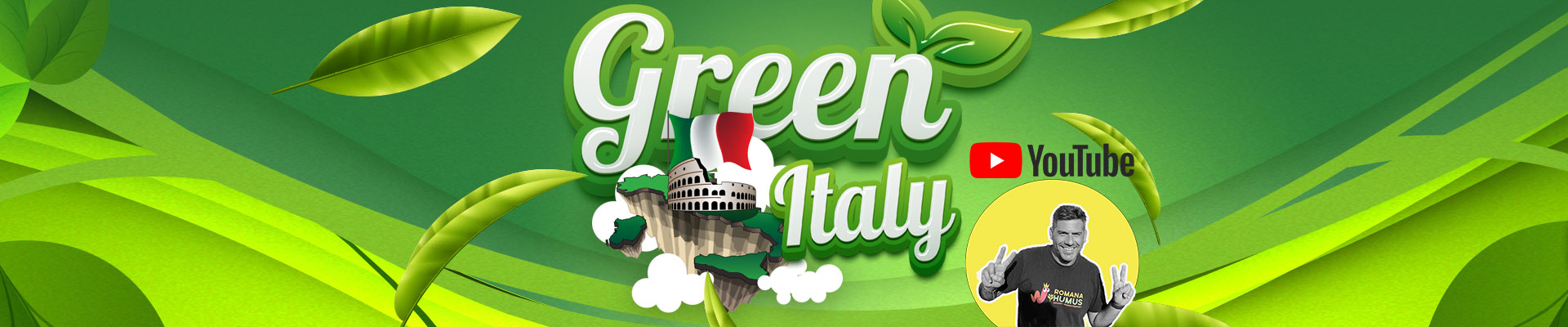 banner canale youtube green italy